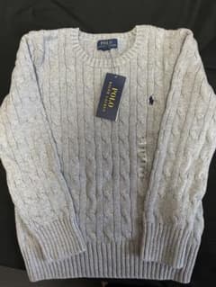 【新品未使用タグ付Polo Ralph Lauren ケーブルニット130cmのサムネイル