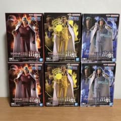 ワンピース THE出航 海軍三大将 フィギュア 6体セット - メルカリ