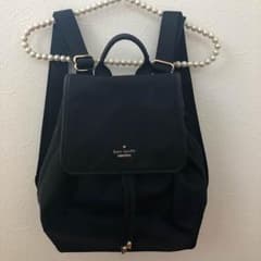 あおちゃん様専用☆kate spade   ケイトスペード   リュック 黒のサムネイル