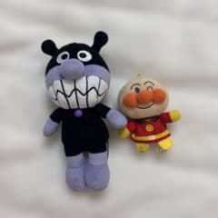 アンパンマン ばいきんまん ぬいぐるみ 2体セットのサムネイル