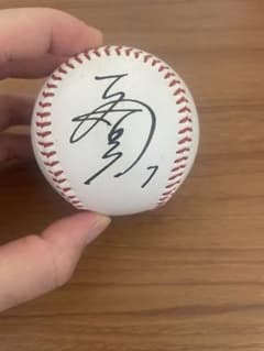 プロ野球 長野選手 直筆サインボール - メルカリ