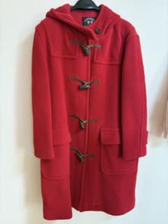 OLD ENGLAND 赤色 ダッフルコートのサムネイル