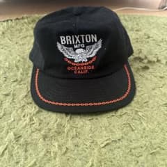 BRIXTON ワークキャップ ブラック - メルカリ