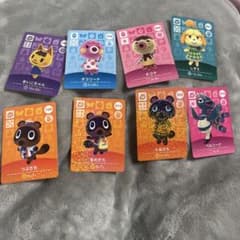どうぶつの森 amiiboカード 8枚まとめ売りのサムネイル