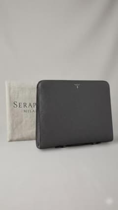 SERAPIAN セラピアン クラッチバッグ ドキュメントケース グレー 