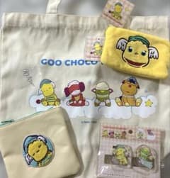 GOO CHOCO LANTAN トートバッグ ポーチ アクリルスタンドセット