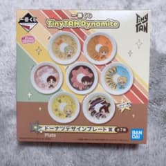 ☆미사용 TinyTAN Dynamite 플레이트 ☆7종 콤프품☆