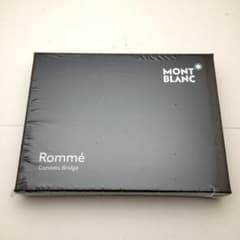 MONT BLANC Rommé モンブラントランプ（非売品） 非売品 稀少】□モンブラン トランプ 新品 シュリンク未開封