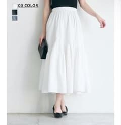 HARUKA DESIGN】ギャザー切り替えスカート - メルカリ