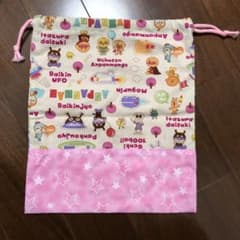 【新品・未使用】アンパンマン ハンドメイド 巾着のサムネイル