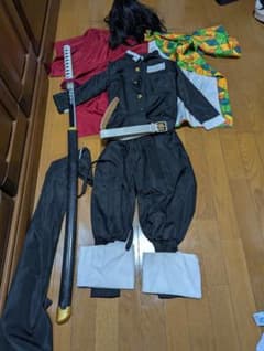 鬼滅の刃 冨岡義勇 コスプレ衣装 日輪刀セットのサムネイル