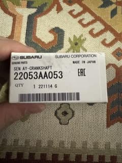 スバル インプレッサ GDB H15年 クランク角センサー中古品のサムネイル
