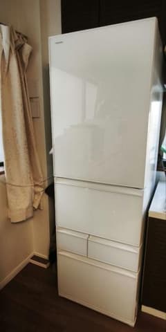東芝 ノンフロン冷蔵庫 GR-J43GXVZW 410L 2016年製 - メルカリ