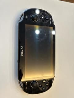 SONY PS Vita PCH-1100 ブラック 本体 充電器　4GBメモリのサムネイル