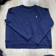 POLO RALPH LAUREN クルーネック スウェット ネイビーのサムネイル