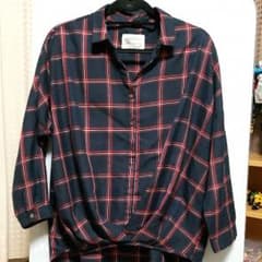 専用です❣変形チェックシャツのサムネイル