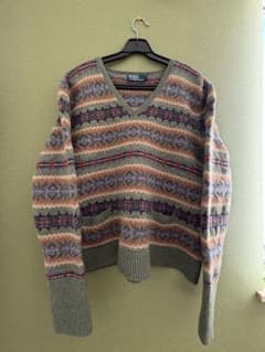 Polo by Ralph Lauren ウールハンドニット XXL カシミア混のサムネイル