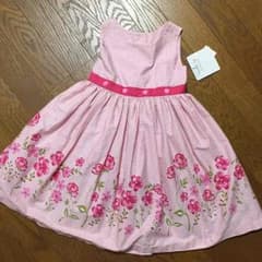 Samantha saysチェック×フラワー柄ドレス♡新品タグ付きのサムネイル