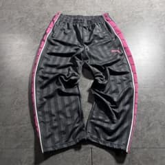 00s【old puma】track pants/Y2K/logo tech S