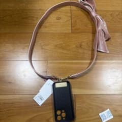 FURFUR 스마트 폰 숄더 스트랩 핑크