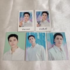YAKUSOKUバーノンVernon インスタントフォト コンプ トレカ セブチ