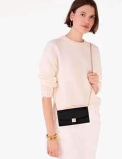 ケイトスペード☆フィービー ターンロックウォレット オン ア チェーン