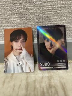 EXO LAY SUHO REVERXE トレカ 2枚セットのサムネイル