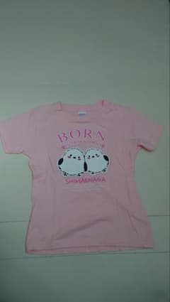 シマエナガ Tシャツ ピンク 130のサムネイル