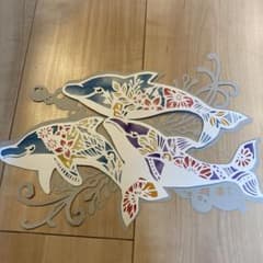 イルカ 切り絵のサムネイル