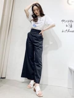 バックリボンワイドパンツのサムネイル
