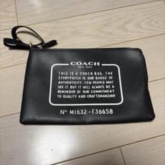 COACH クラッチバッグ リストレット ブラックのサムネイル