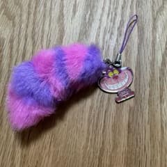 チェシャ猫　ストラップ　しっぽ付き（小）