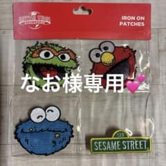 セサミストリート　ワッペン　4枚のサムネイル