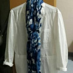 SHIPS ストール blue     シップス ストール ブルーのサムネイル