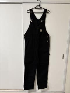 Carhartt Bib Overall ブラック 32 x 32のサムネイル