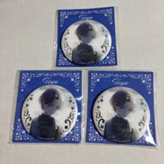 プロセカ プロジェクトセカイ はぴこれくじ 箔押し缶バッジ 青柳冬弥