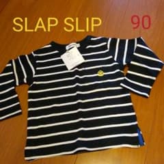 新品☆90☆SLAP SLIP☆ボーダー☆ロンTのサムネイル