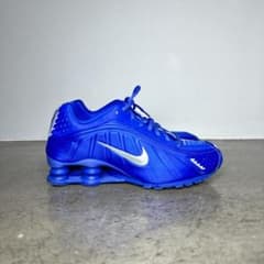 NIKE shox r4 BLUE ブルー 青 ナイキ ショックス 7 24 - メルカリ