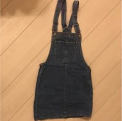 デニム スカート  ジャンパースカート ベルシュカのサムネイル