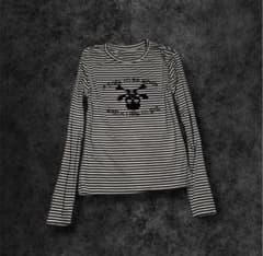 archive skull border T-shirt - メルカリ