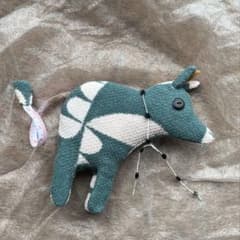 ハンドメイド ミナペルホネンhana gumoロバコーン メジャー - メルカリ