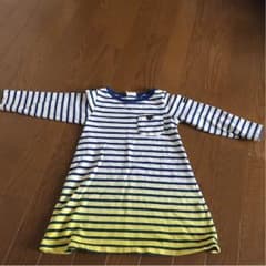 ジャンクストアー✴︎ボーダーグラデーションワンピ100のサムネイル