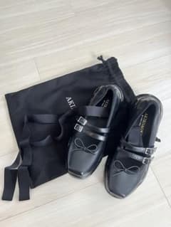 AKIKOAOKI Giselle-faux leather Dip 36 - メルカリ