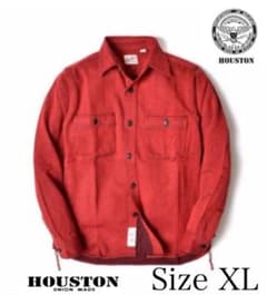 HOUSTONアメカジネルシャツ(新品未使用)レッドのサムネイル