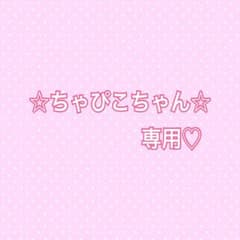 ☆ちゃぴこちゃん♡専用☆のサムネイル