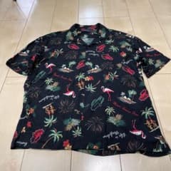 RAGEBLUE レイジブルー　レーヨン 柄シャツ アロハシャツのサムネイル