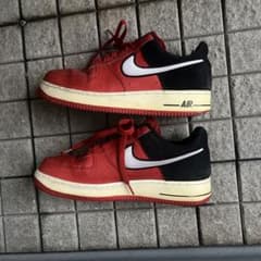 NIKE AIR FORCE 1 レッド ブラック スニーカー 26.5swagのサムネイル