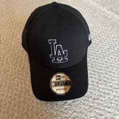 New Era 9FORTY LA ブラックキャップのサムネイル