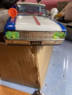 イチコー ブリキ FORD フォード パトカーICHIKOフリクション玩具のサムネイル
