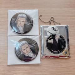 ドン・キホーテコラボ　戦闘準備ver. 土方　缶バッジ　アクリルキーホルダー